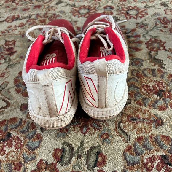 New Balance Men’s Red FuelCell 4040 v6 Metal Cleat Size:12 - Picture 3 of 7